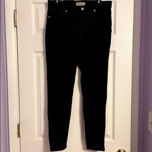 Madewell Roadtripper Black Skinny Jeans
